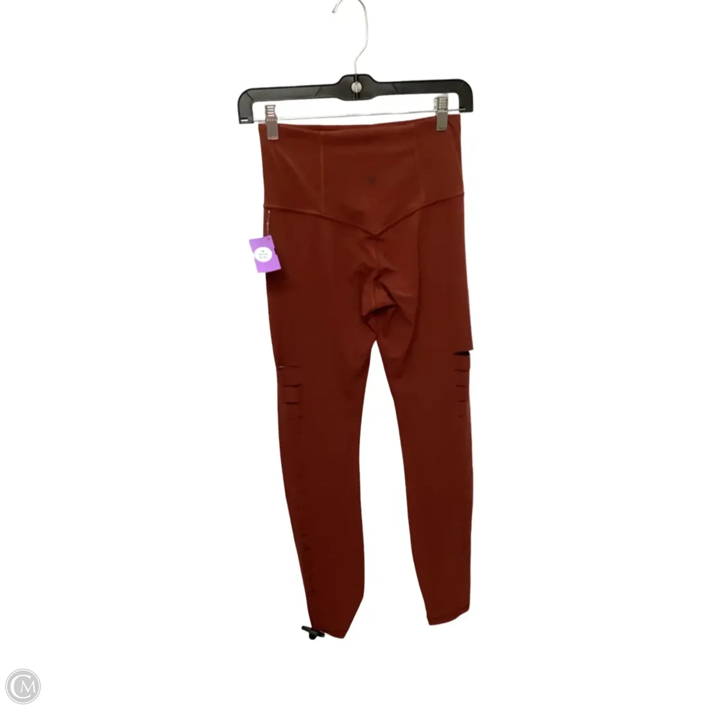 Athletic Leggings By Athleta In Orange, Size: Xs