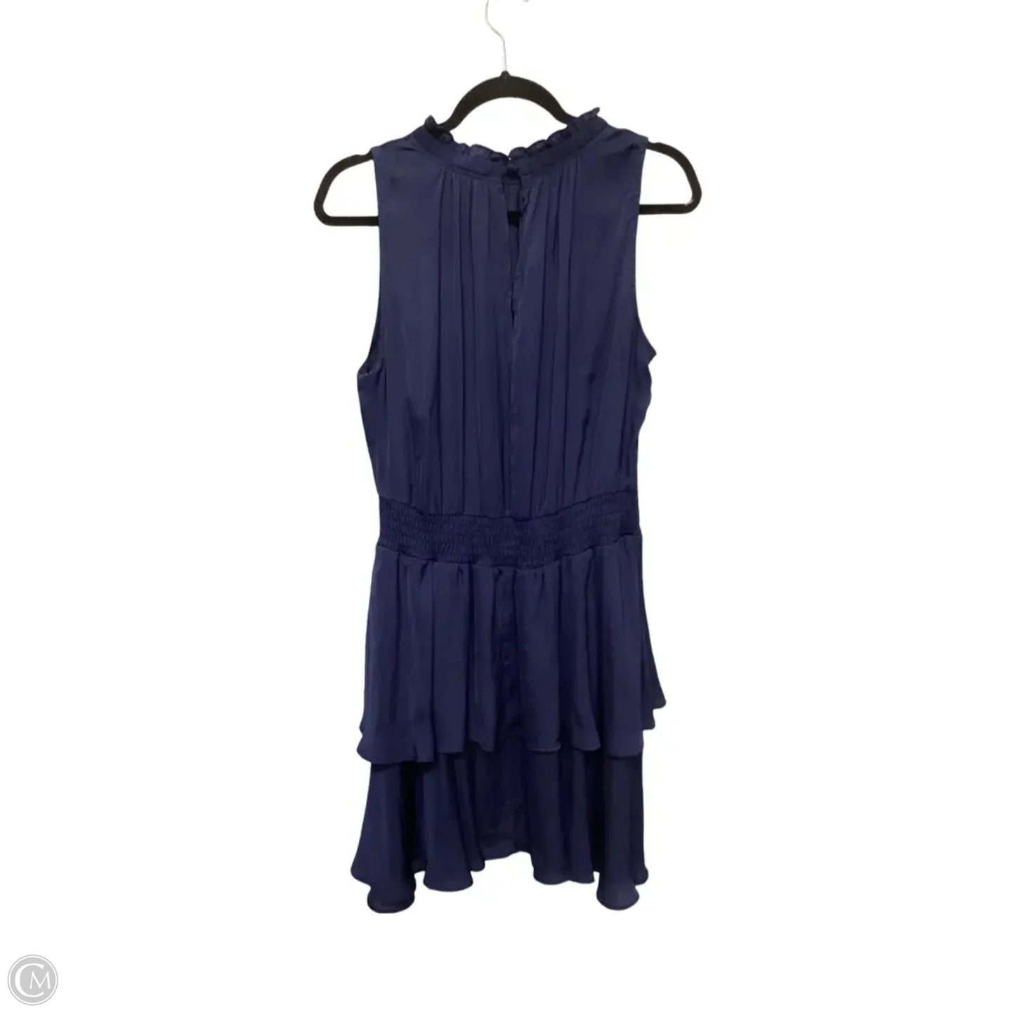 Dress Casual Short By Glam In Navy, Size: L