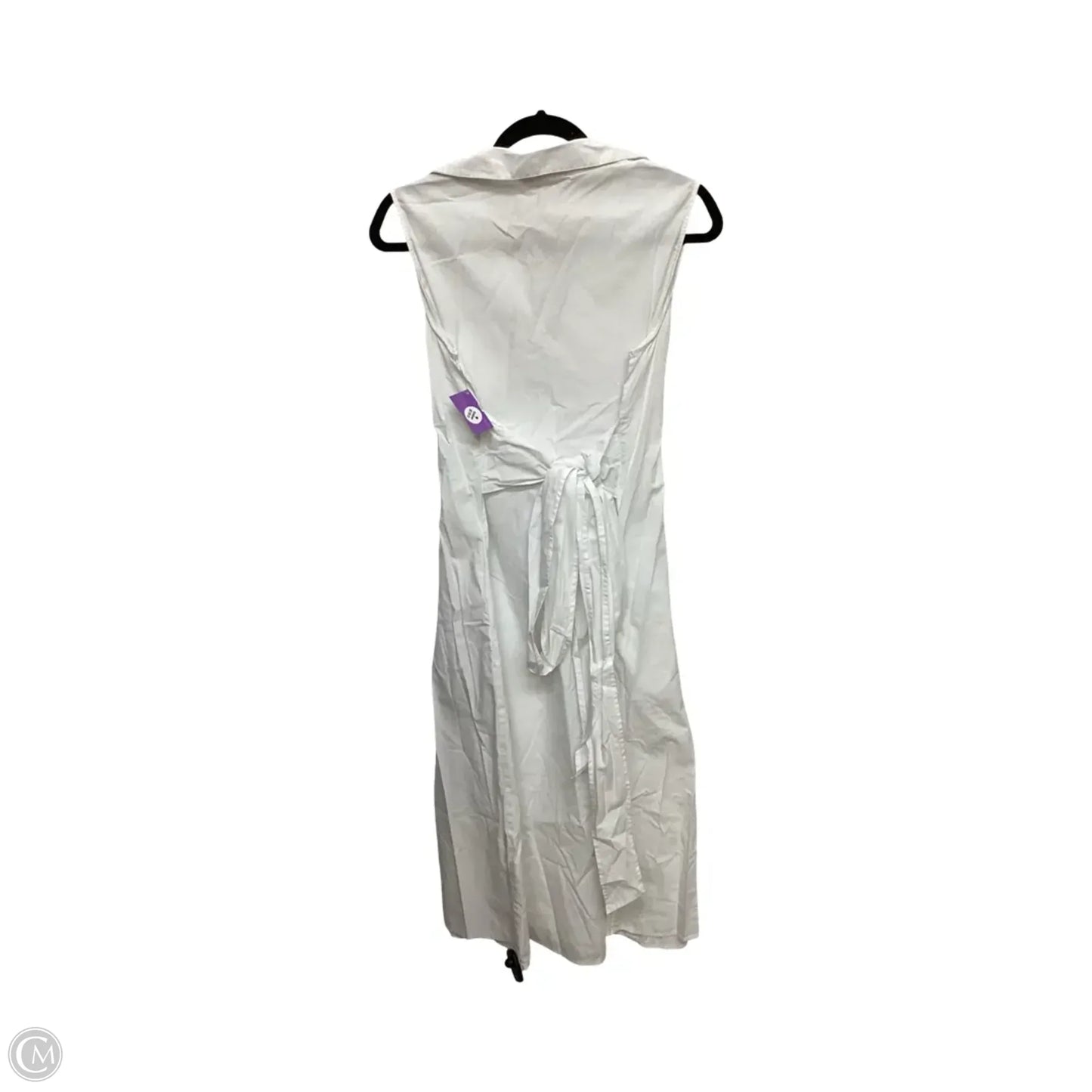Dress Casual Midi By Banana Republic In White, Size: S