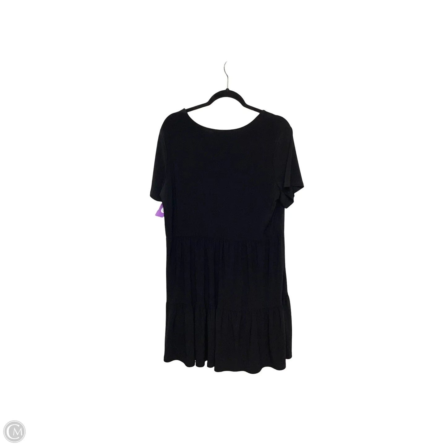 Dress Casual Short By Nicole Miller In Black, Size: 1x