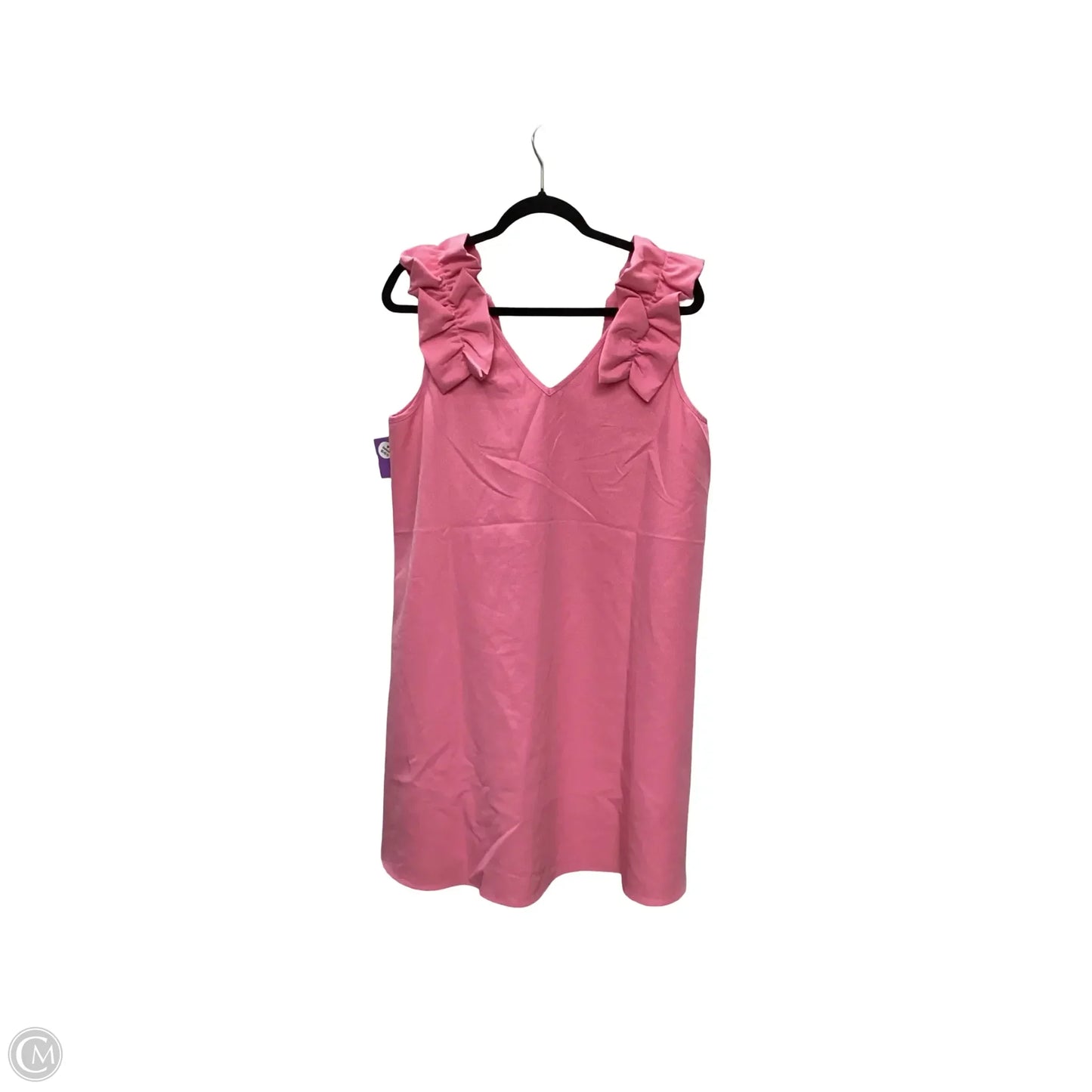 Dress Casual Short By Mudpie In Pink, Size: L