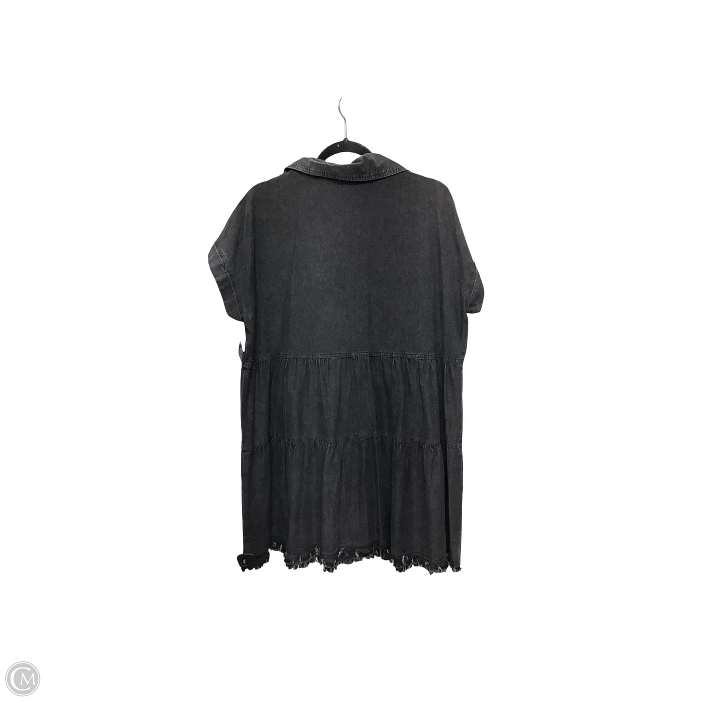 Dress Casual Short By Entro In Black Denim, Size: L
