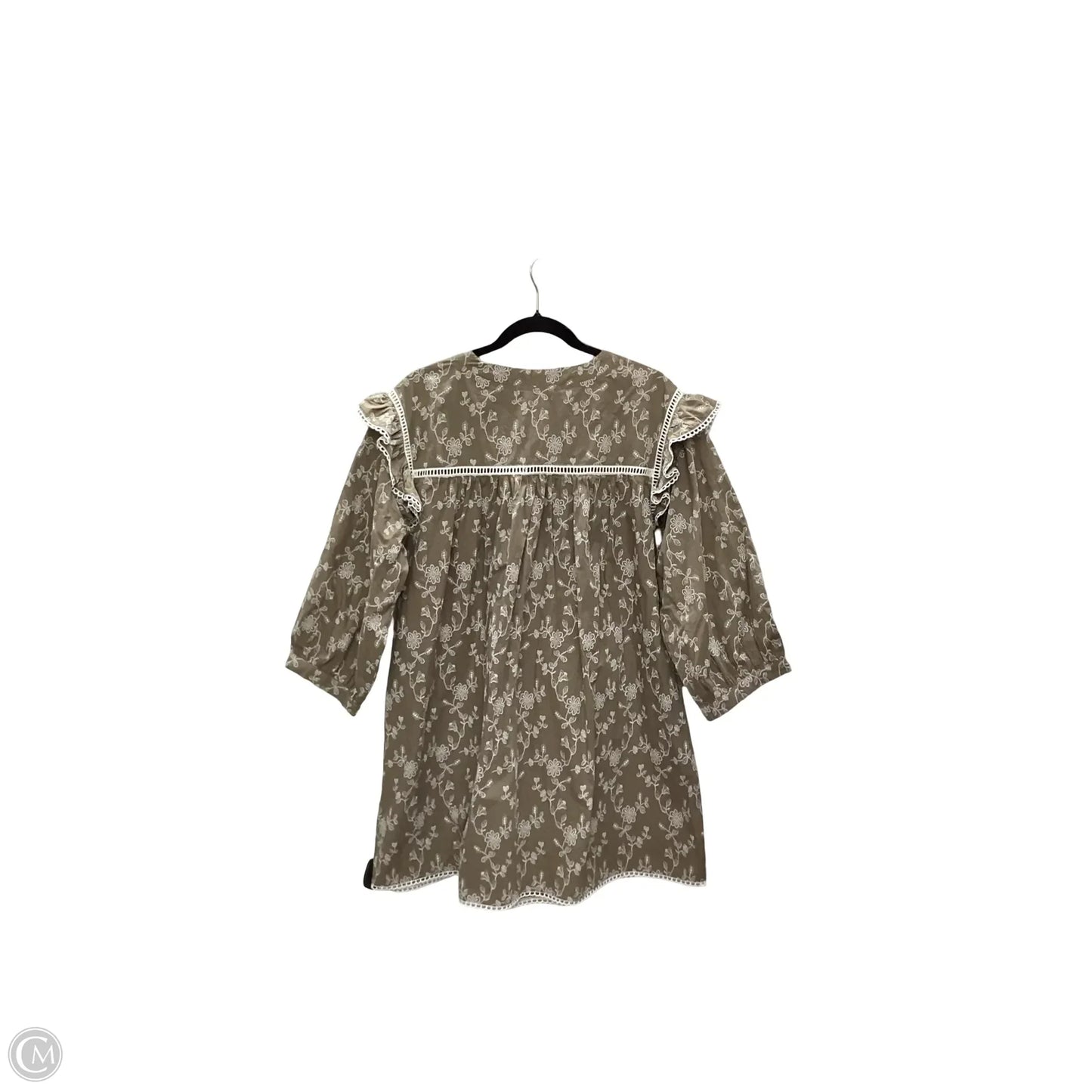 Dress Casual Short By Vervet In Brown, Size: M