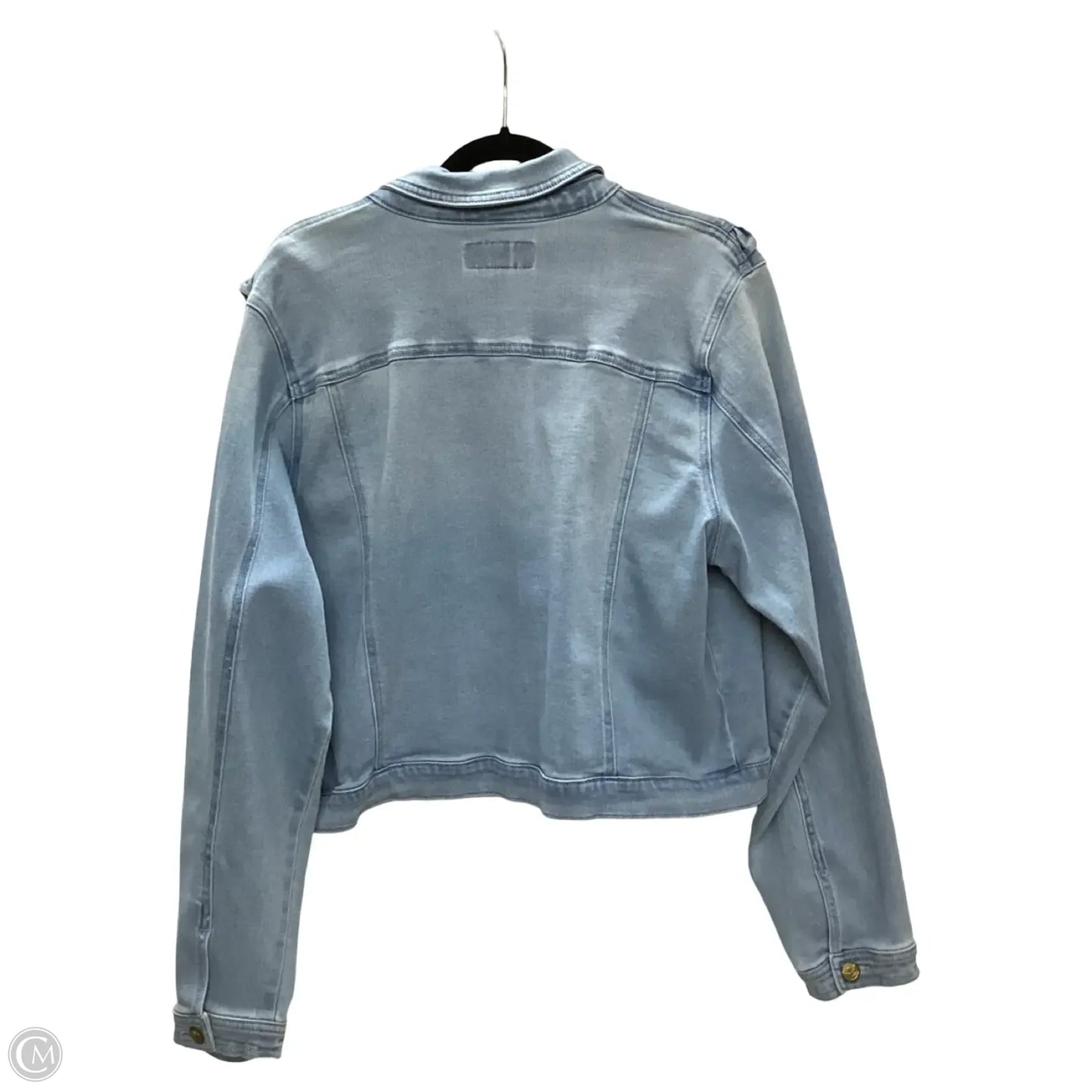 Jacket Denim By Draper James In Blue Denim, Size: Xxl