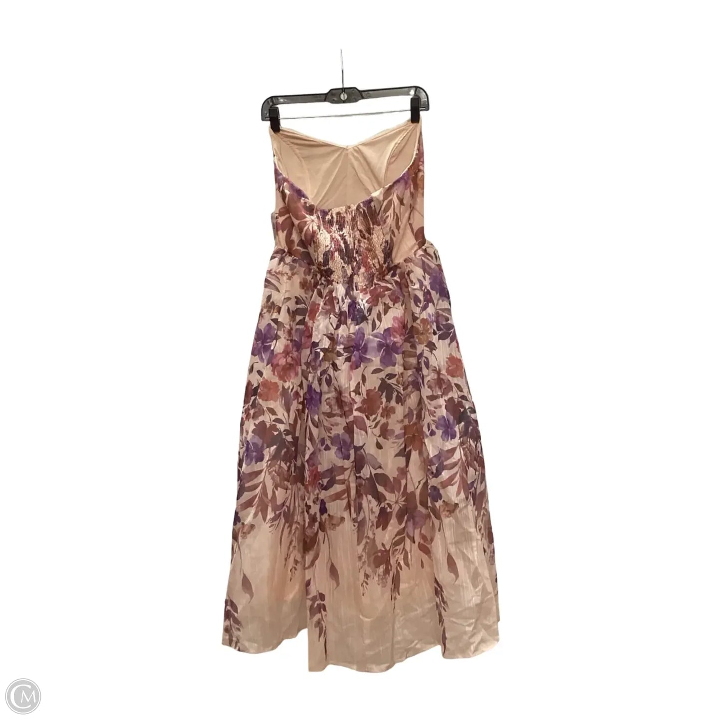 Dress Party Midi By Clothes Mentor In Floral Print, Size: M