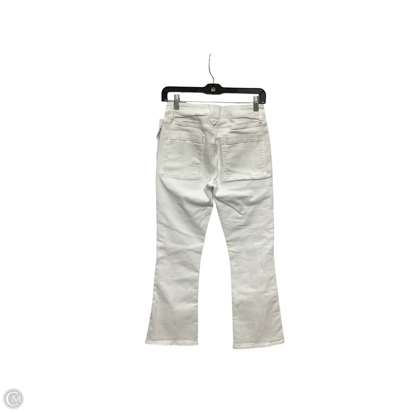 Jeans Boot Cut By Frame In White, Size: 2