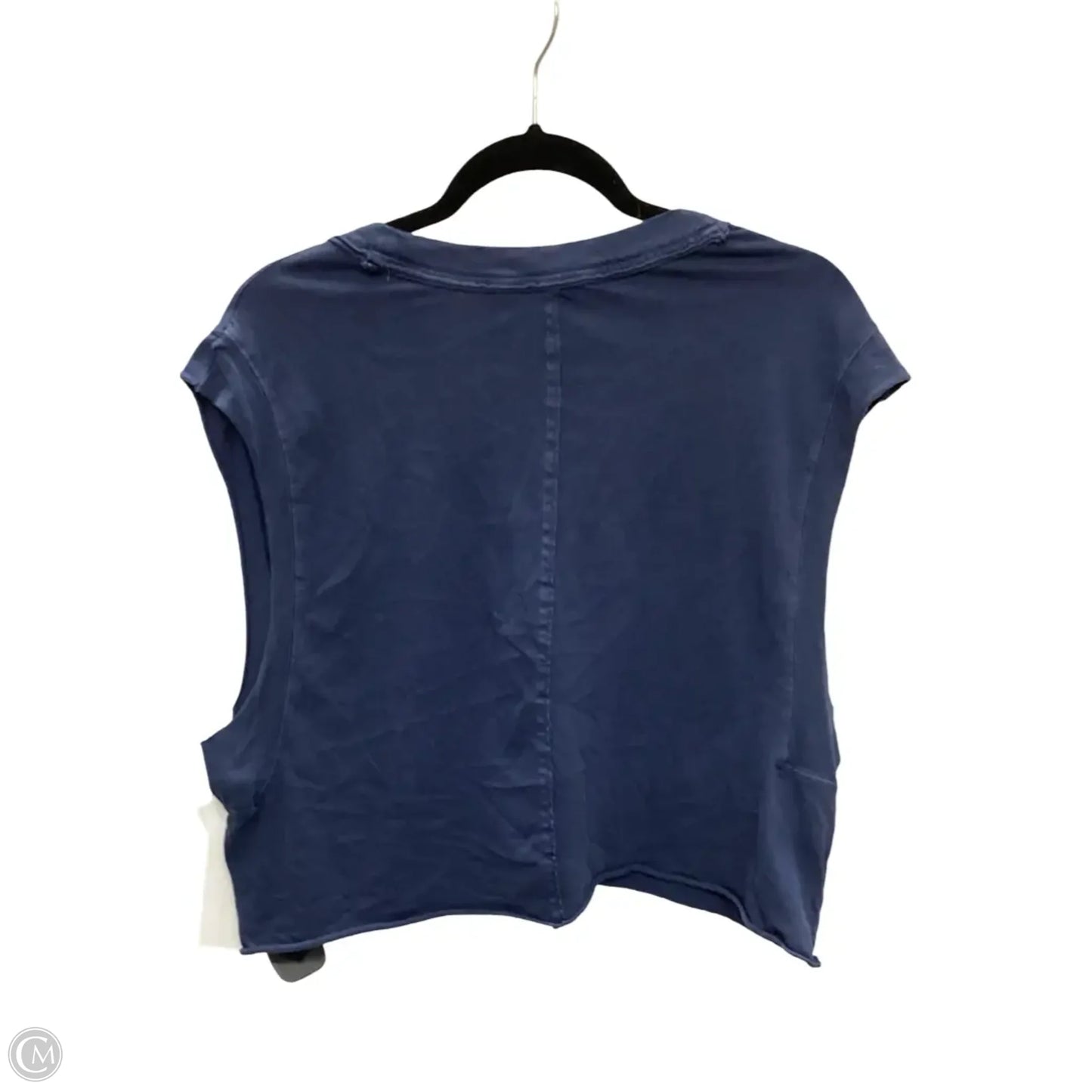 Blouse Sleeveless By Free People In Blue, Size: S
