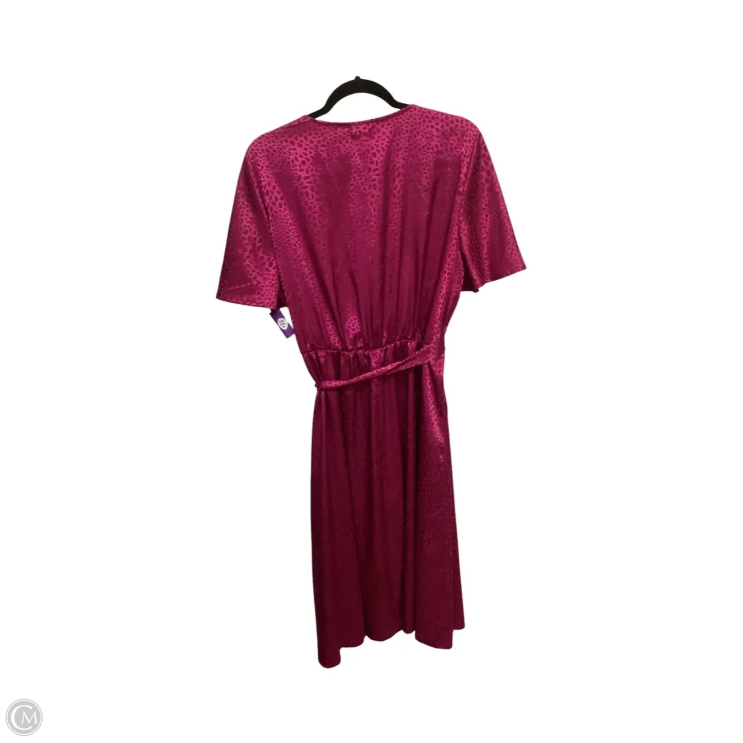 Dress Casual Midi By Tacera In Pink, Size: Xl