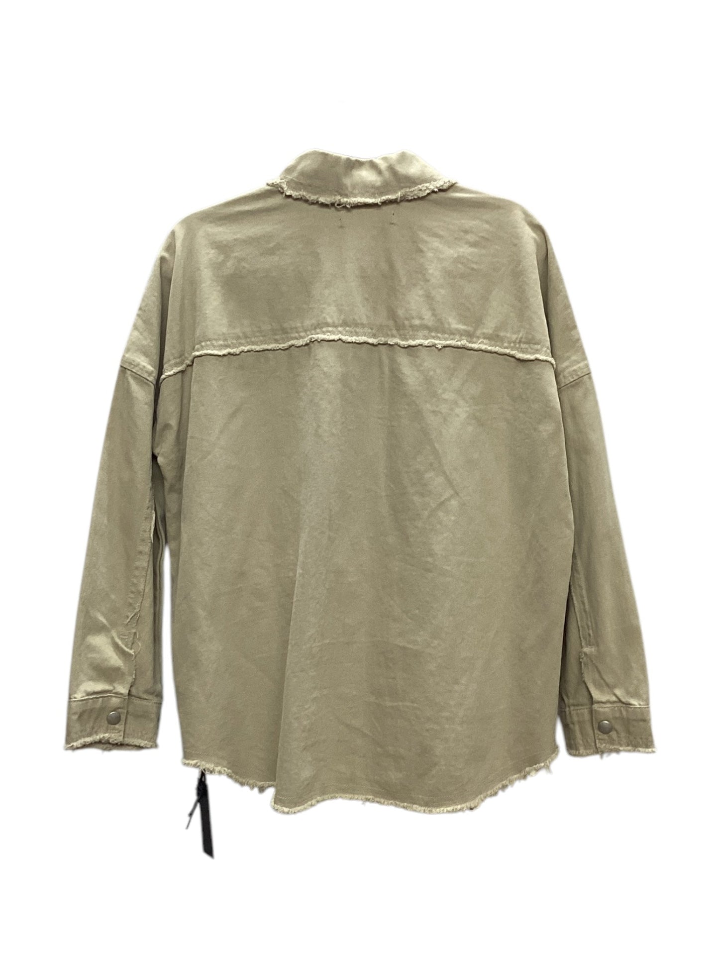 Jacket Denim By Blanknyc In Green, Size: Xs