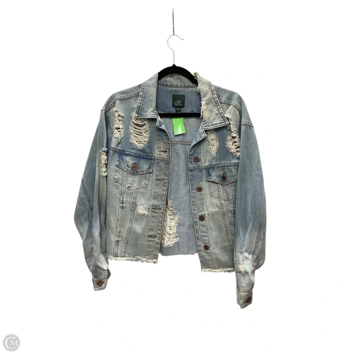 Jacket Denim By Wild Fable In Blue Denim, Size: S