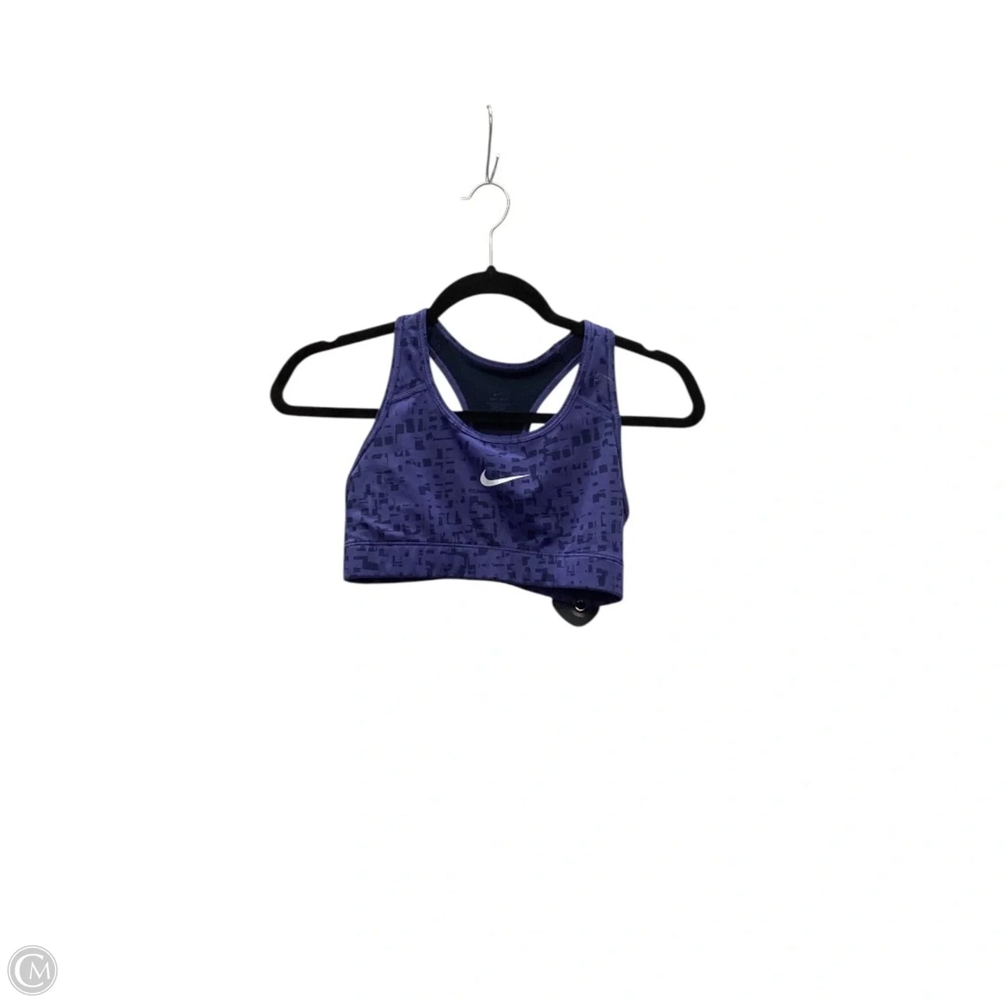 Athletic Bra By Nike Apparel In Blue, Size: S