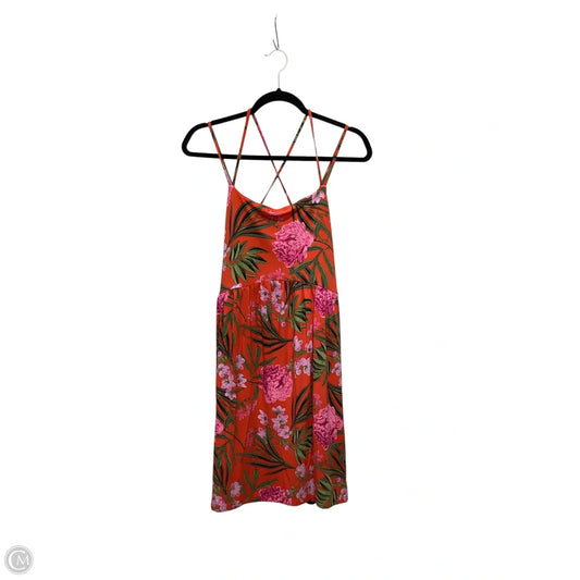 Dress Casual Short By Old Navy In Red, Size: Xl