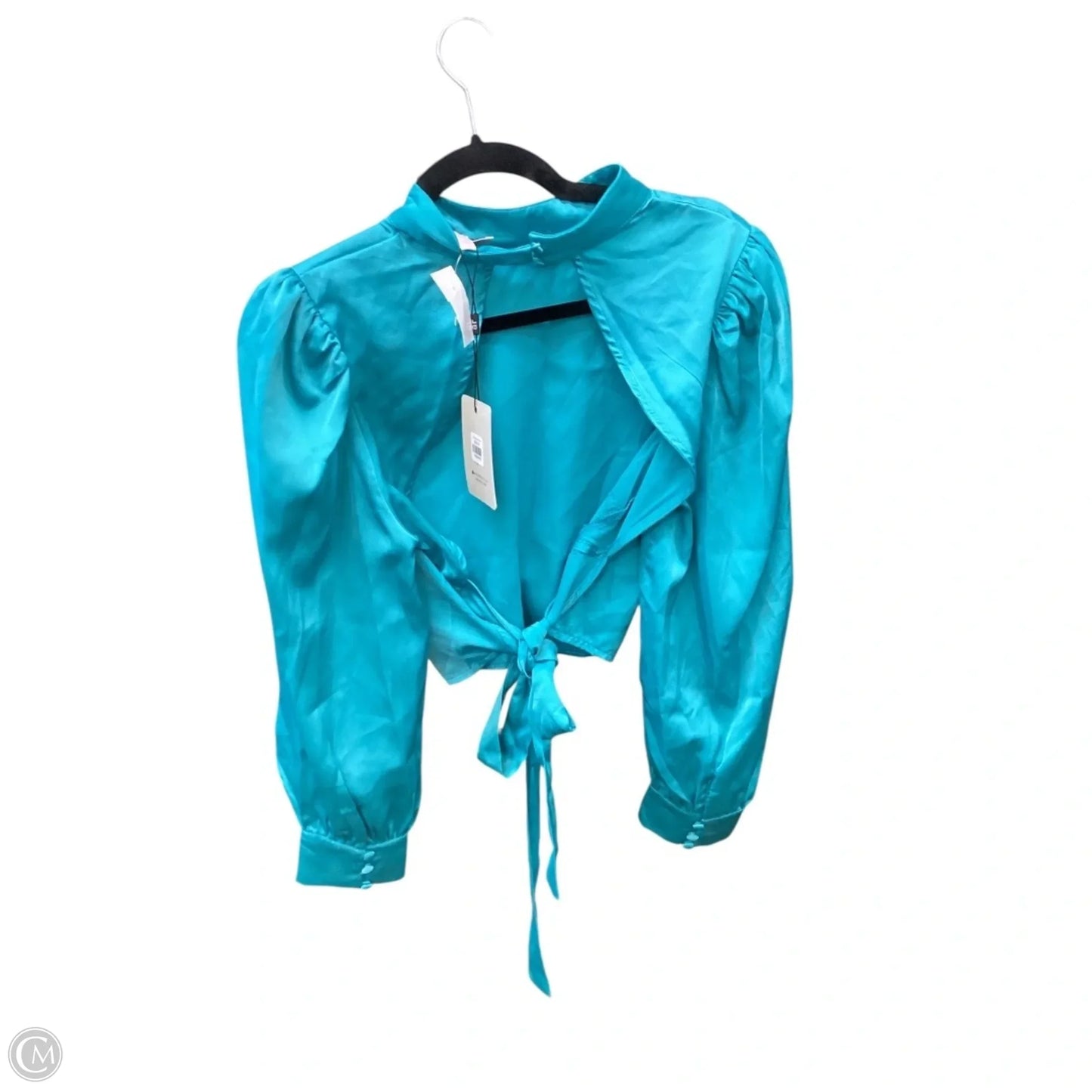 Top Long Sleeve By Clothes Mentor In Blue, Size: L