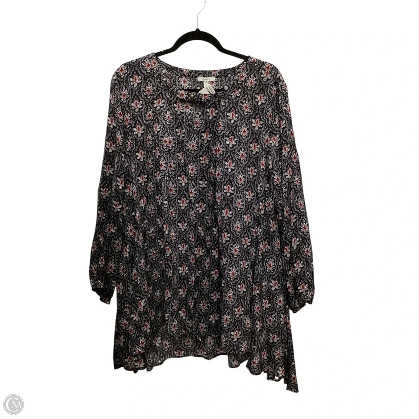 Top Long Sleeve By Jodifl In Black, Size: M