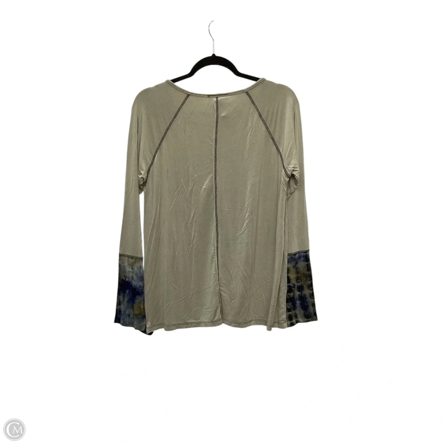 Top Long Sleeve By Clothes Mentor In Green, Size: L
