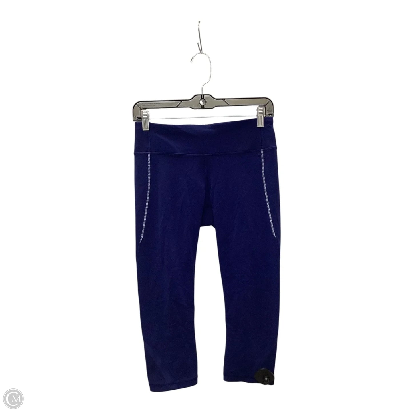 Athletic Leggings Capris By Lululemon In Blue, Size: 6