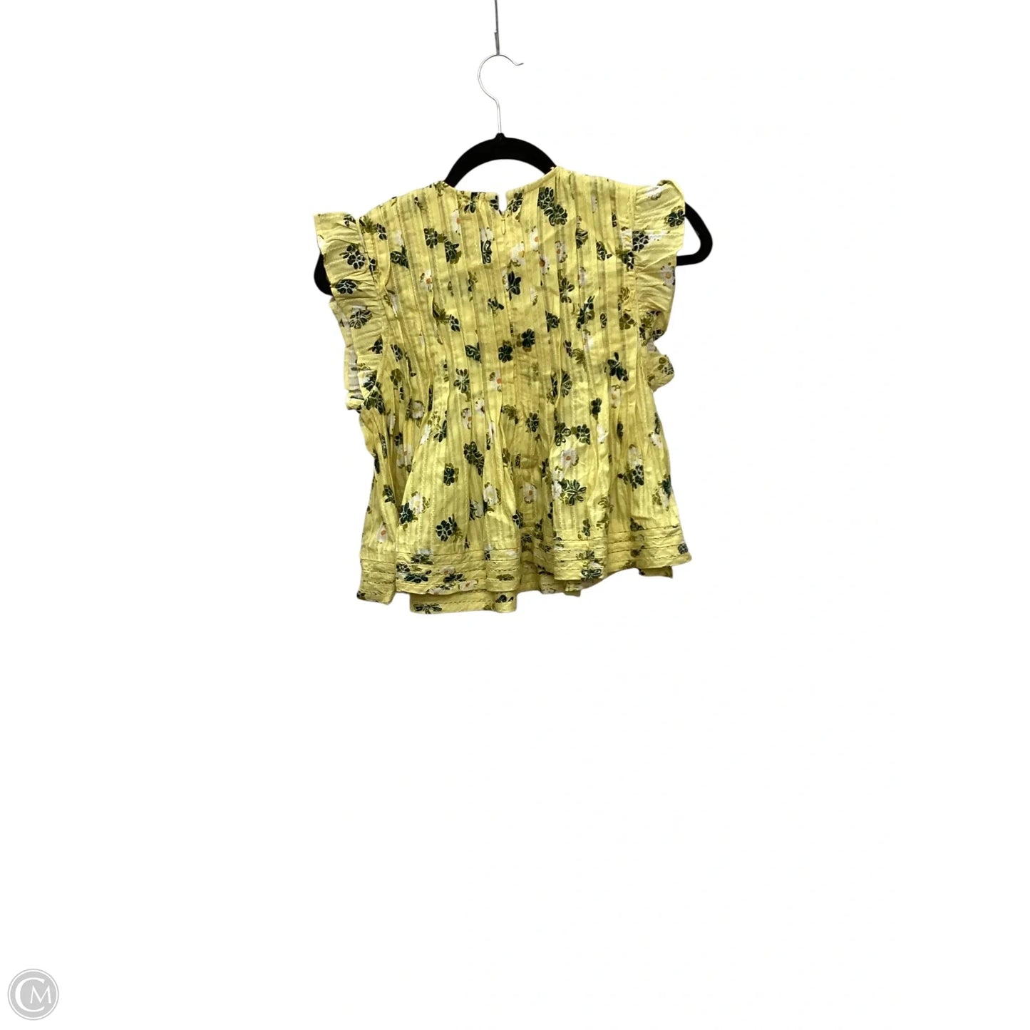 Top Sleeveless By Pilcro In Yellow, Size: Xs
