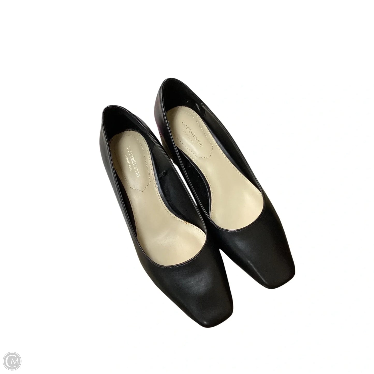 Shoes Heels Block By Liz Claiborne In Black, Size: 6.5