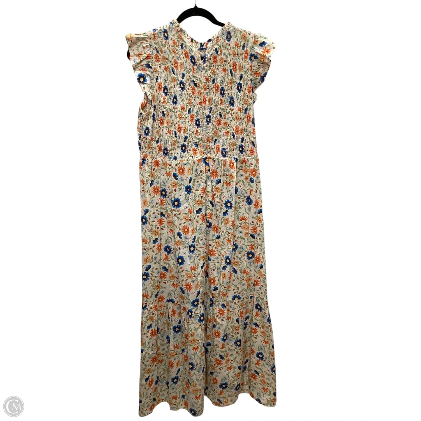 Dress Casual Maxi By Loft In Floral Print, Size: L
