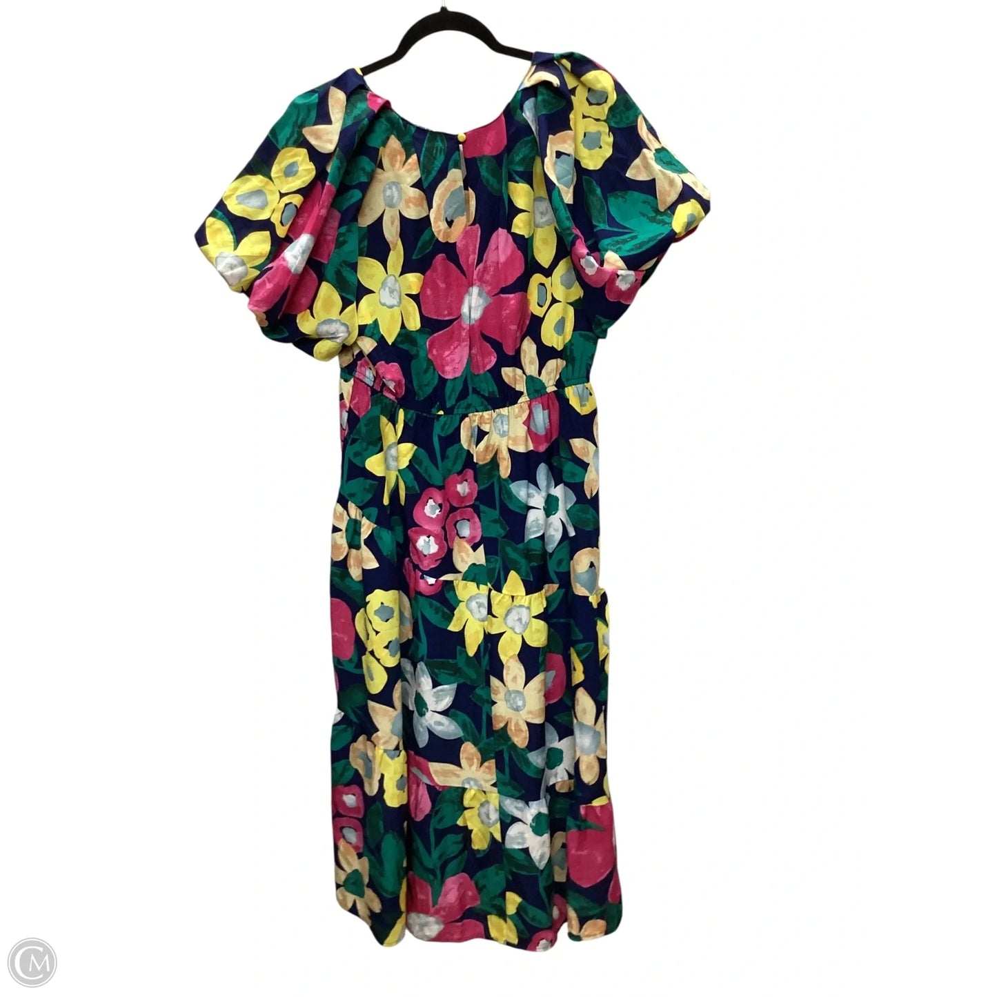 Dress Casual Maxi By Umgee In Floral Print, Size: L