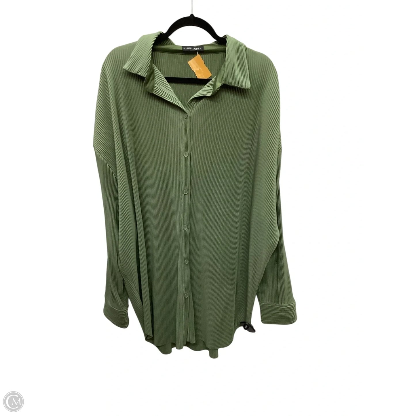 Dress Casual Short By Clothes Mentor In Green, Size: L