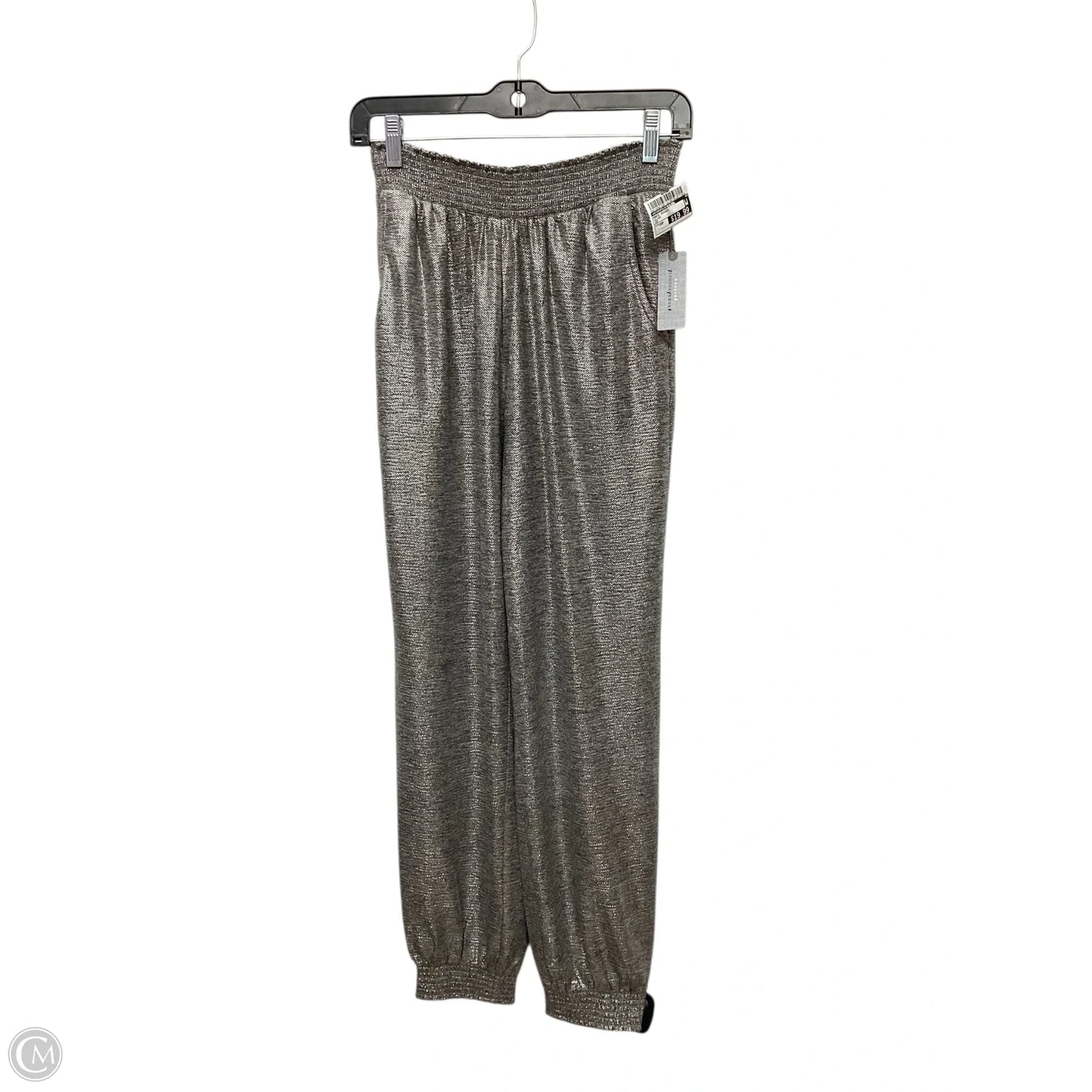 Pants Joggers By Anthropologie In Silver, Size: Xsp