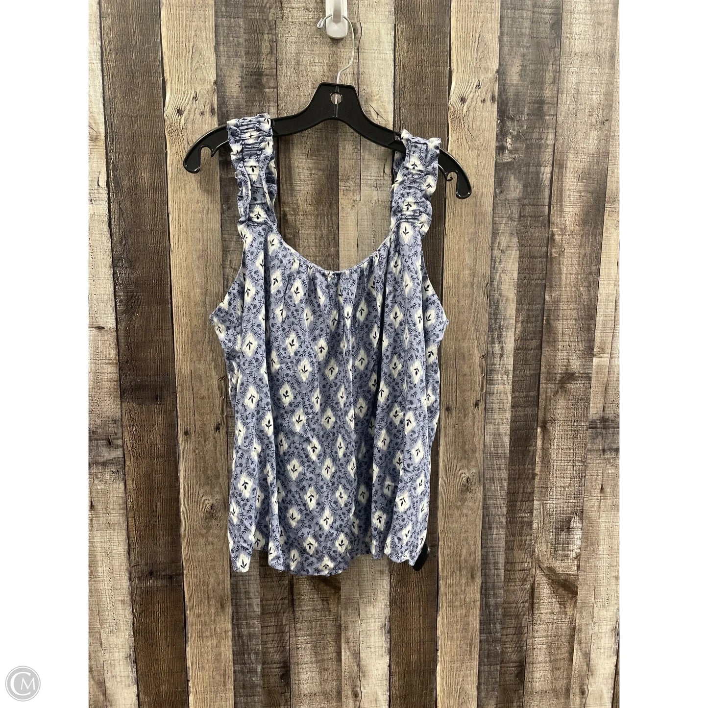 Top Sleeveless By Maurices In Blue, Size: Xl