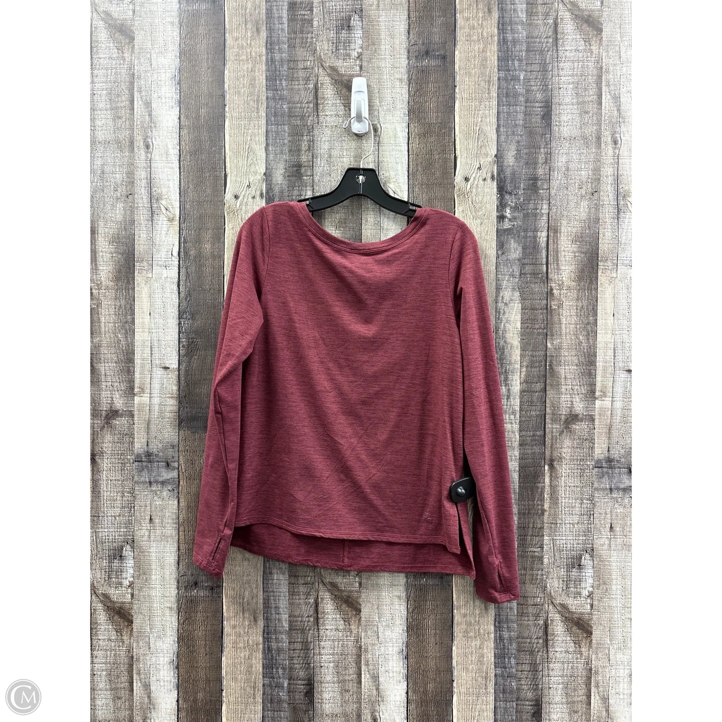 Top Long Sleeve By Joy Lab In Red, Size: S