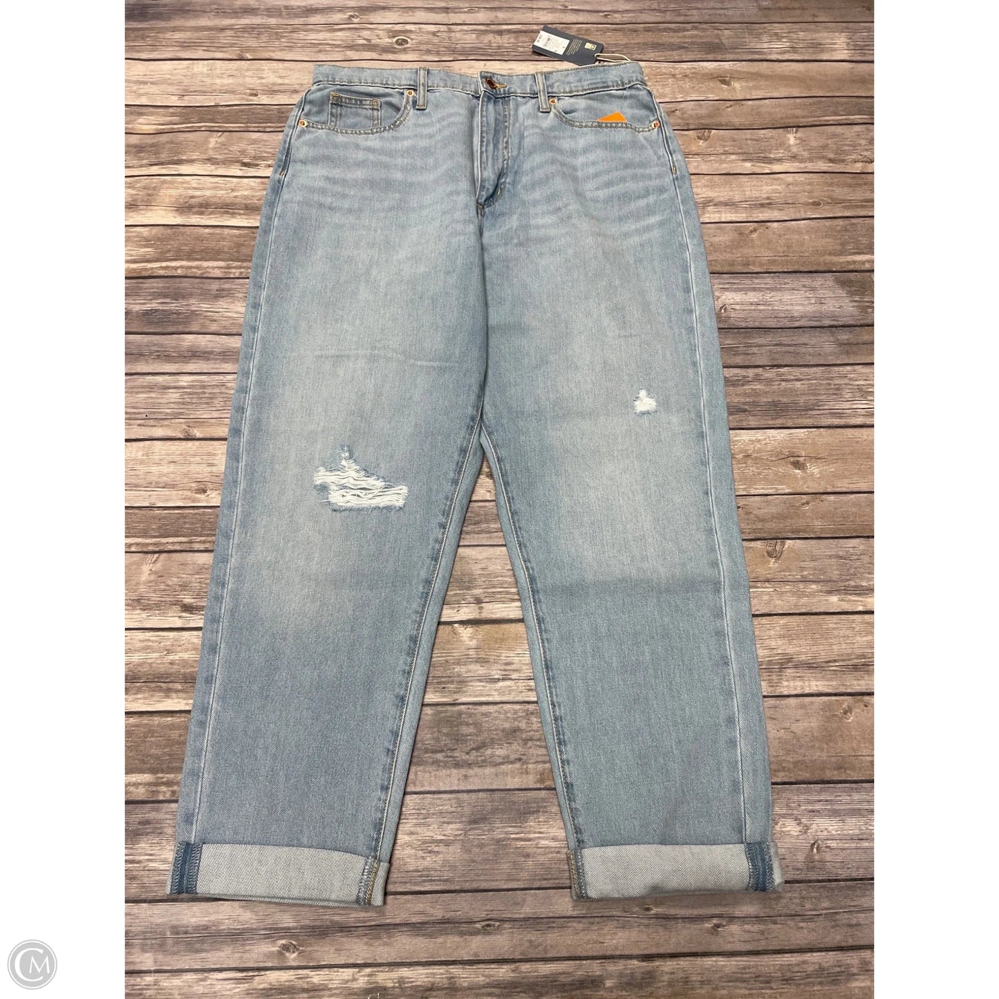 Jeans Boyfriend By Universal Thread In Blue, Size: 8