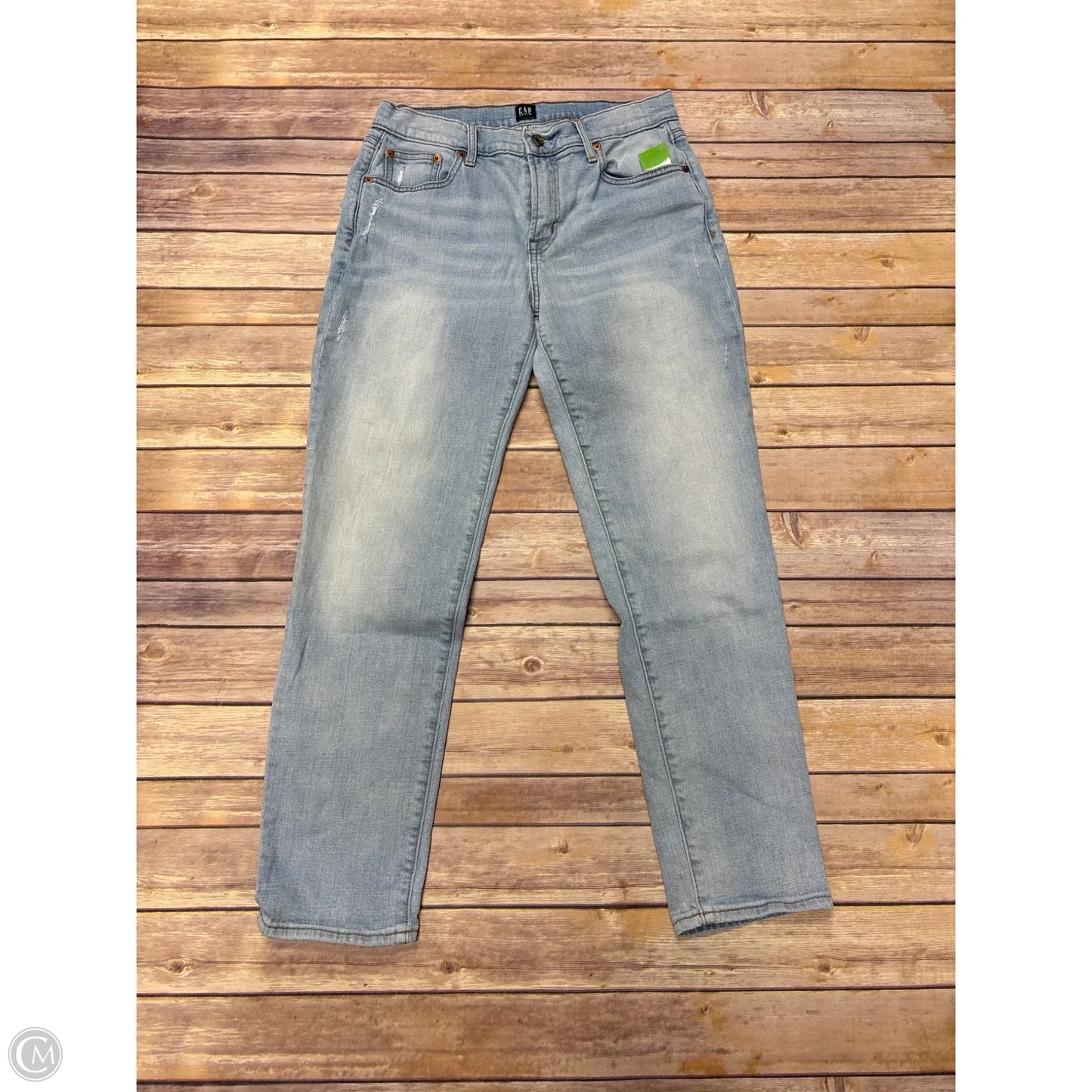Jeans Straight By Gap In Blue, Size: 4