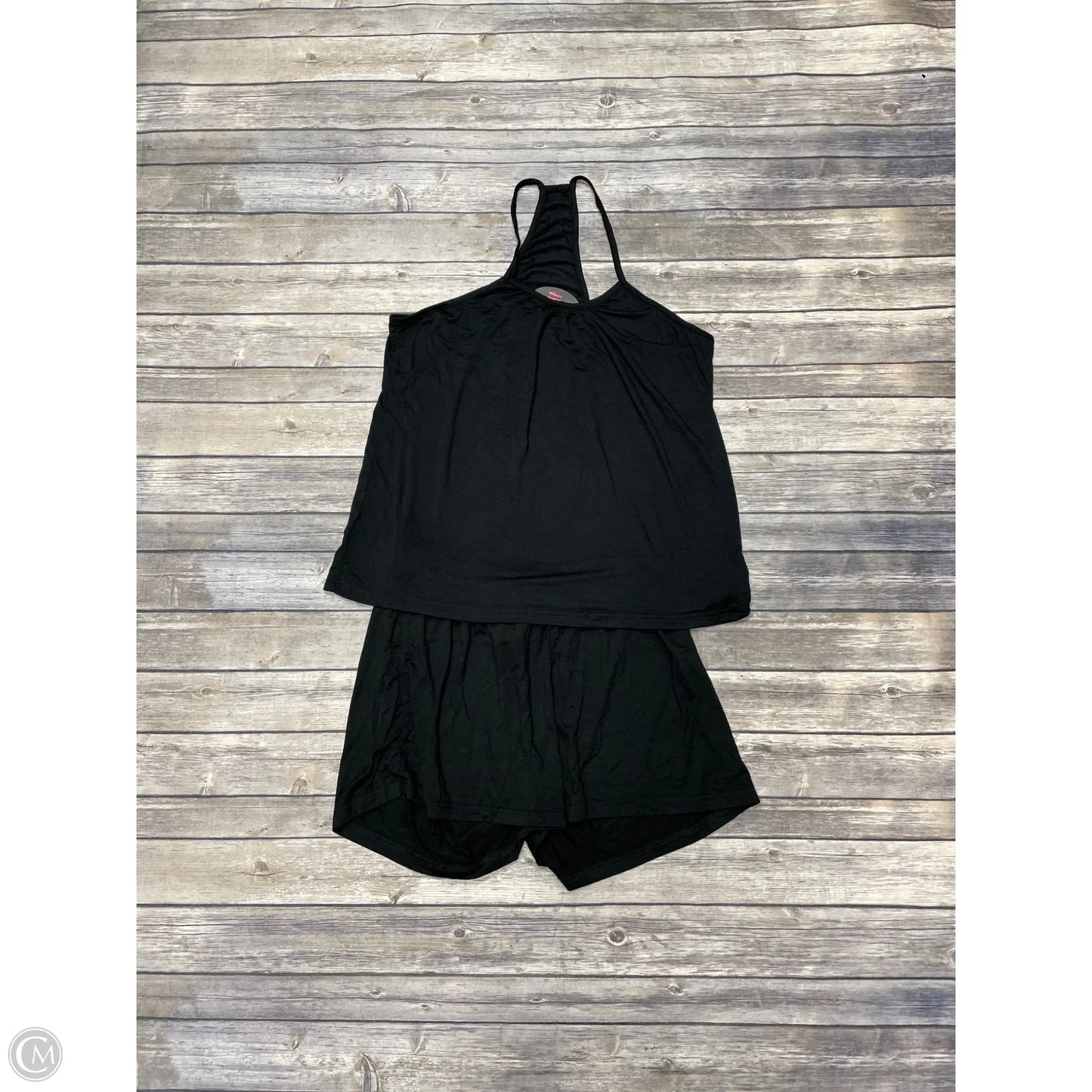 Pajamas 2pc By Cme In Black, Size: L
