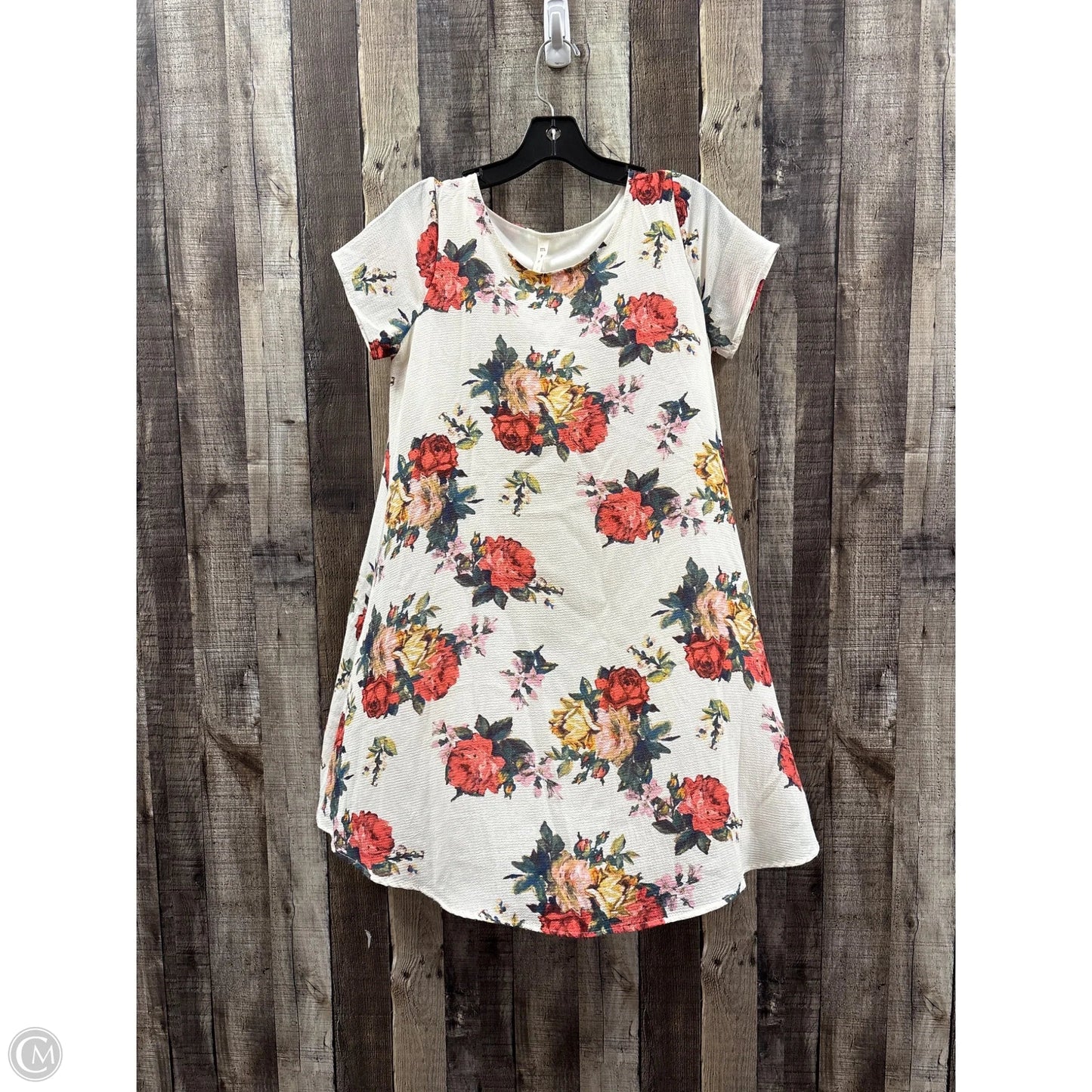 Dress Casual Short By Mts In Floral Print, Size: S