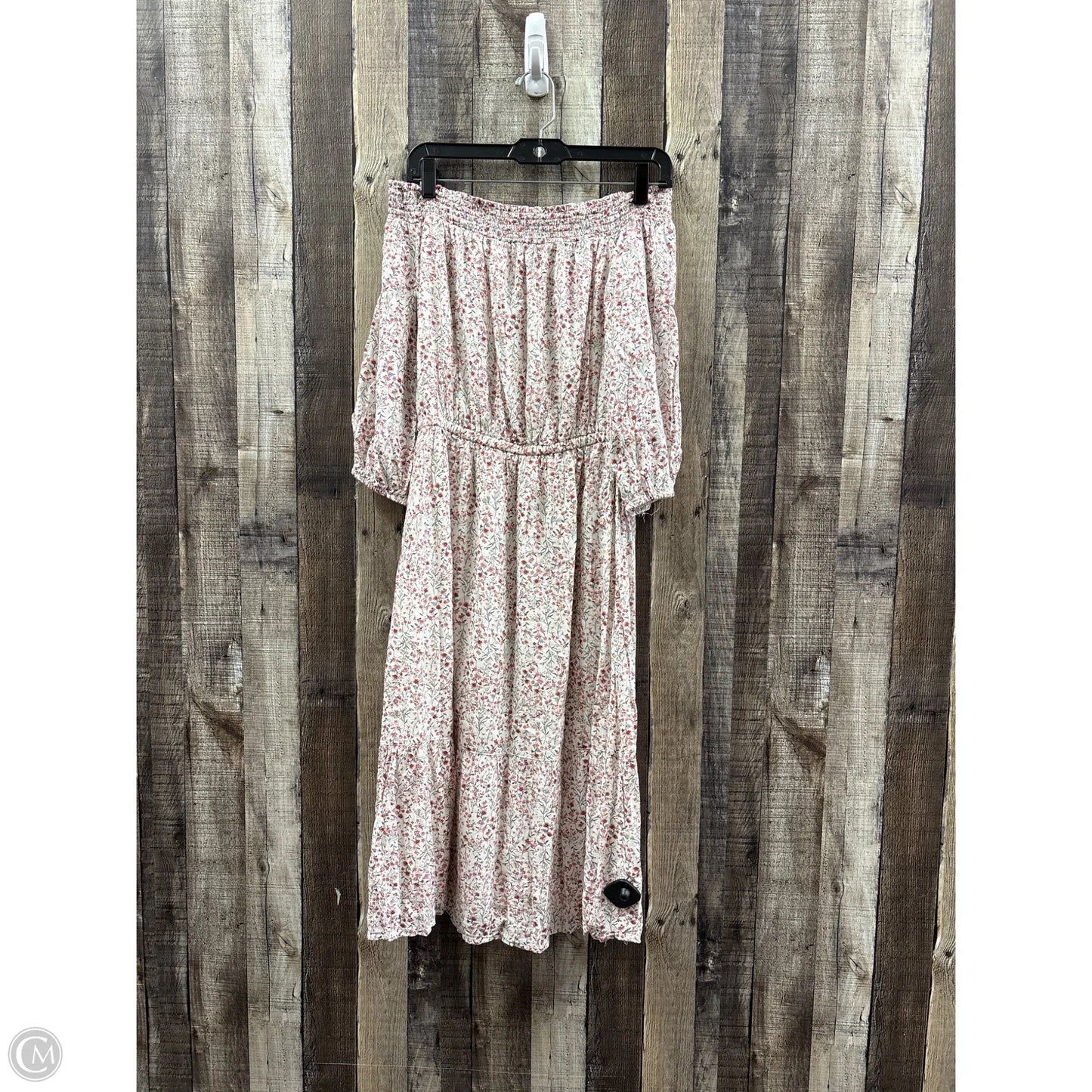 Dress Casual Midi By Old Navy In Floral Print, Size: Xs
