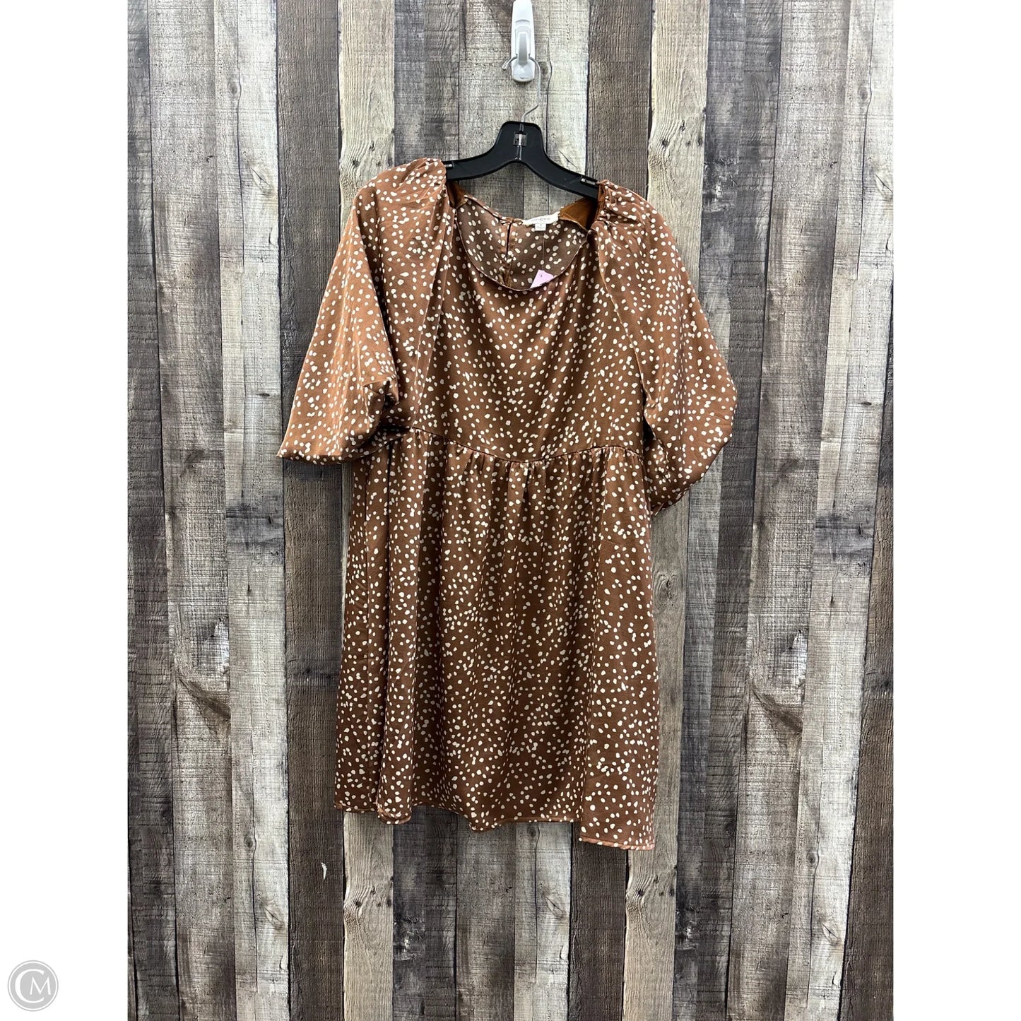 Dress Party Short By Umgee In Polkadot Pattern, Size: M