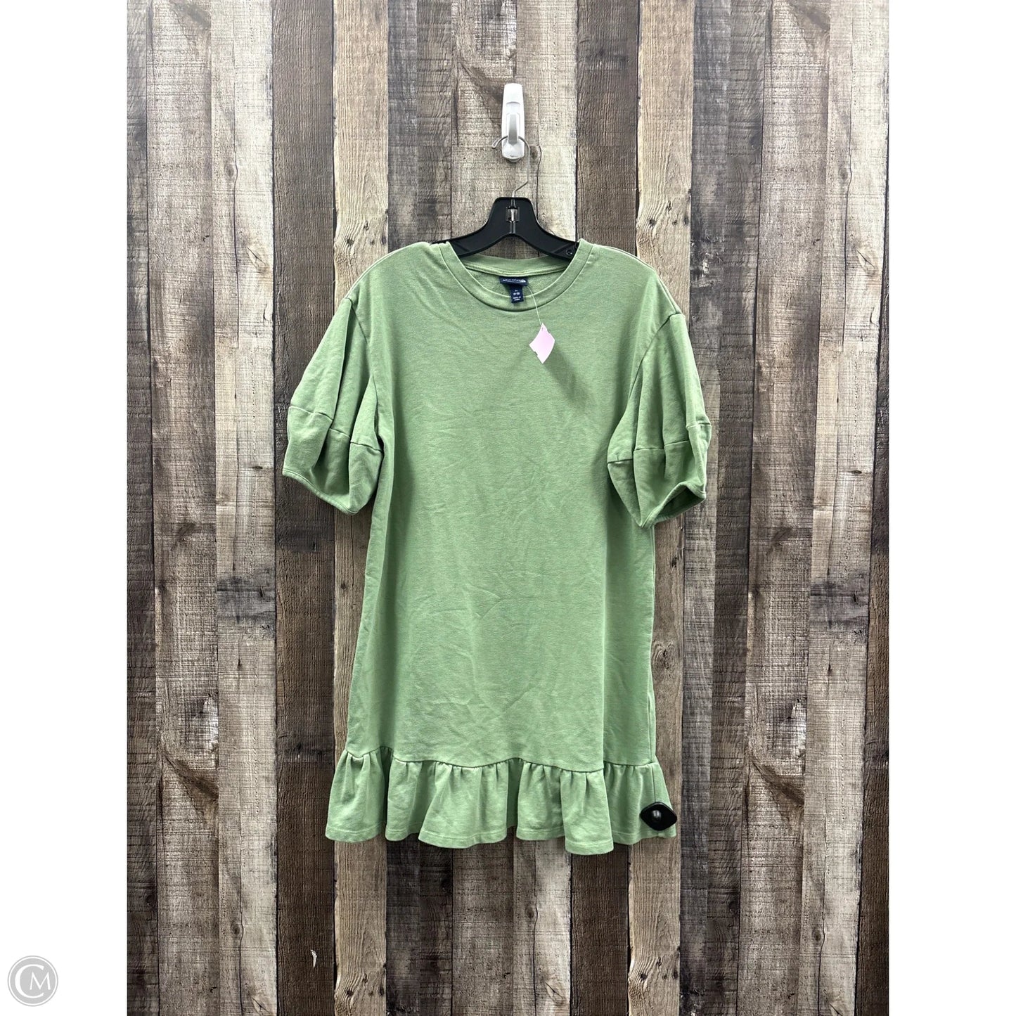 Dress Casual Short By Scoop In Green, Size: M