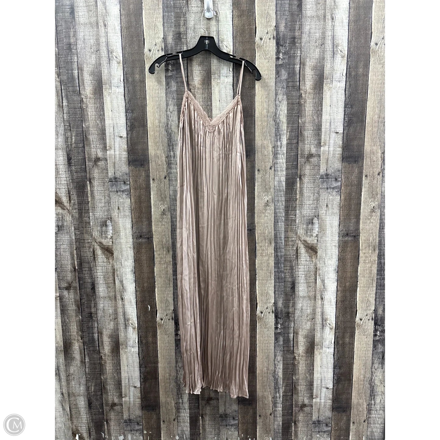 Dress Casual Maxi By H&m In Tan, Size: Xs