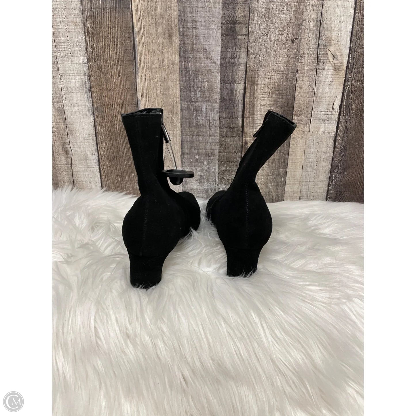 Boots Ankle Heels By Splendid In Black, Size: 7.5