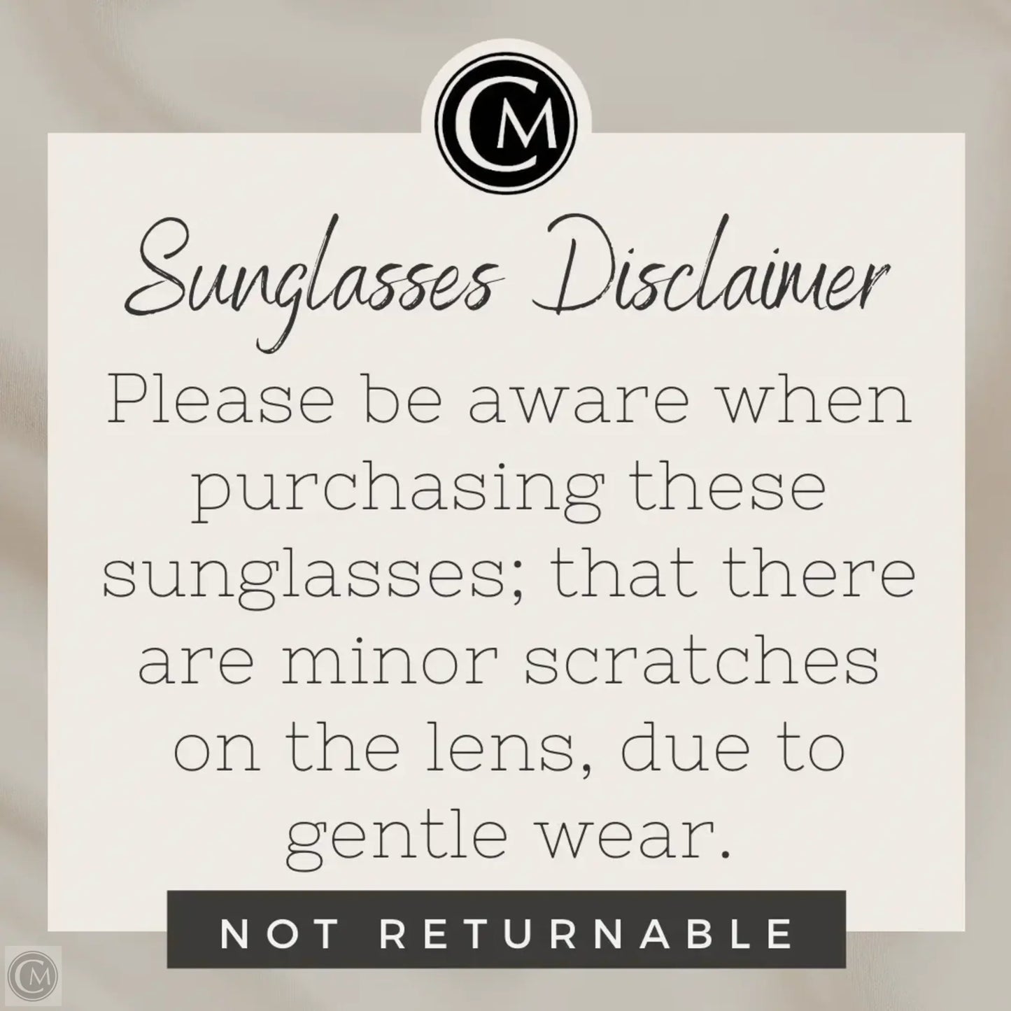 Sunglasses Designer By Michael Kors
