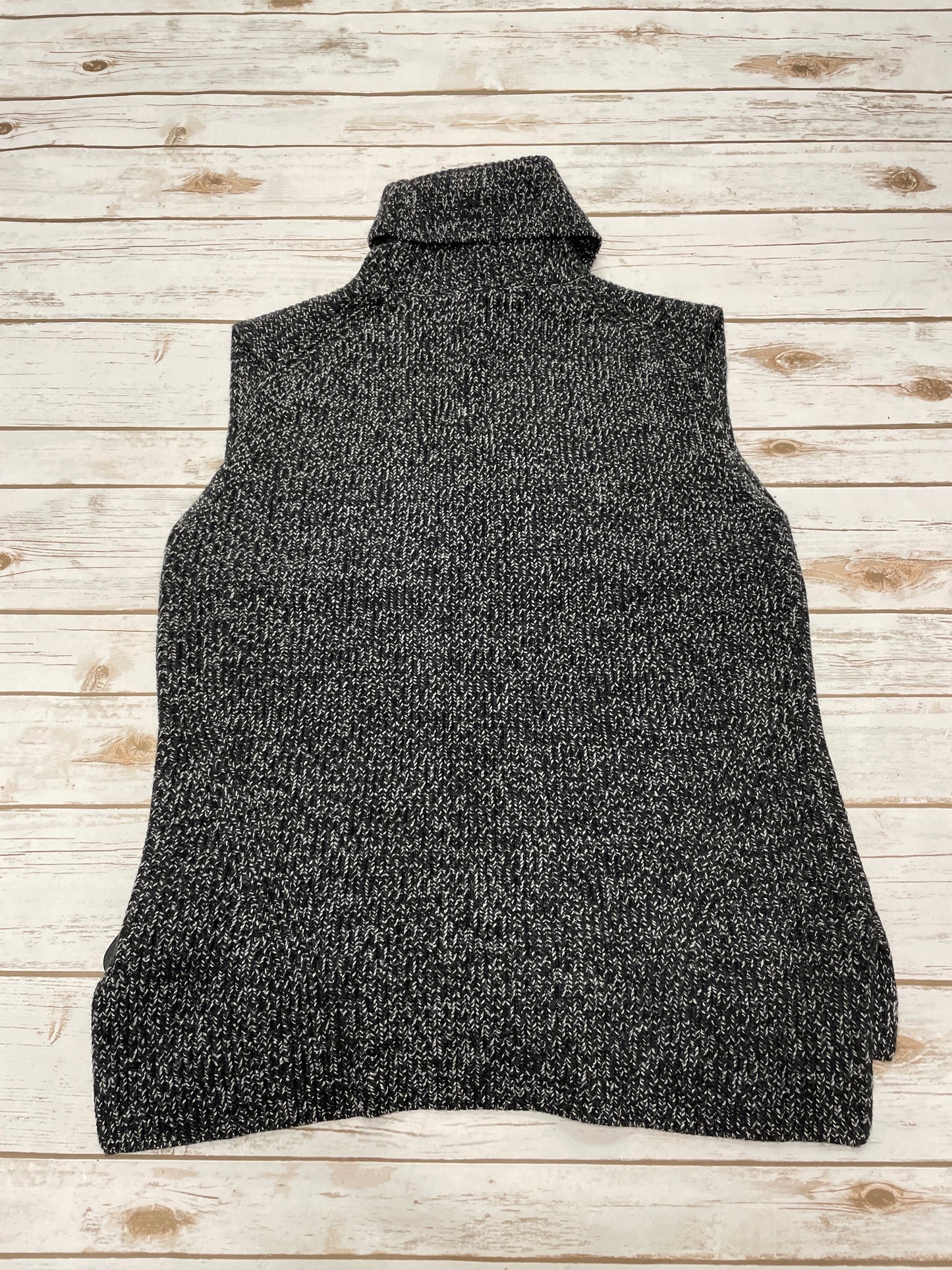 Vest Sweater By Everlane In Black & White, Size: L