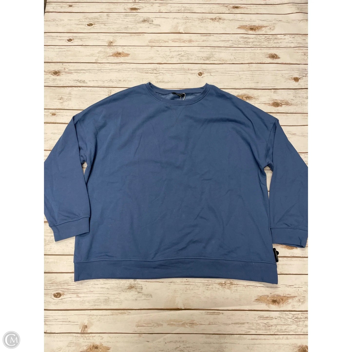 Sweatshirt Crewneck By Cmf In Blue, Size: 3x
