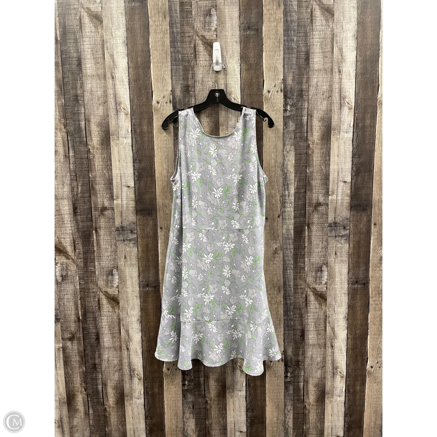 Dress Work By Loft In Floral Print, Size: Xl
