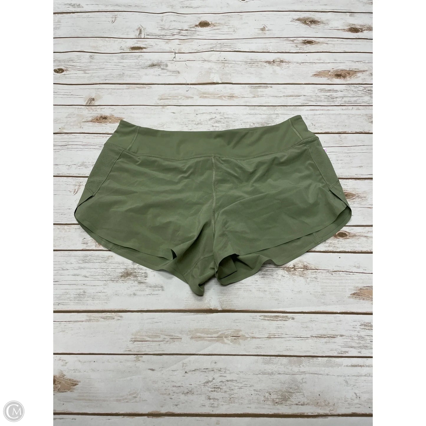 Athletic Shorts By Athleta In Green, Size: L