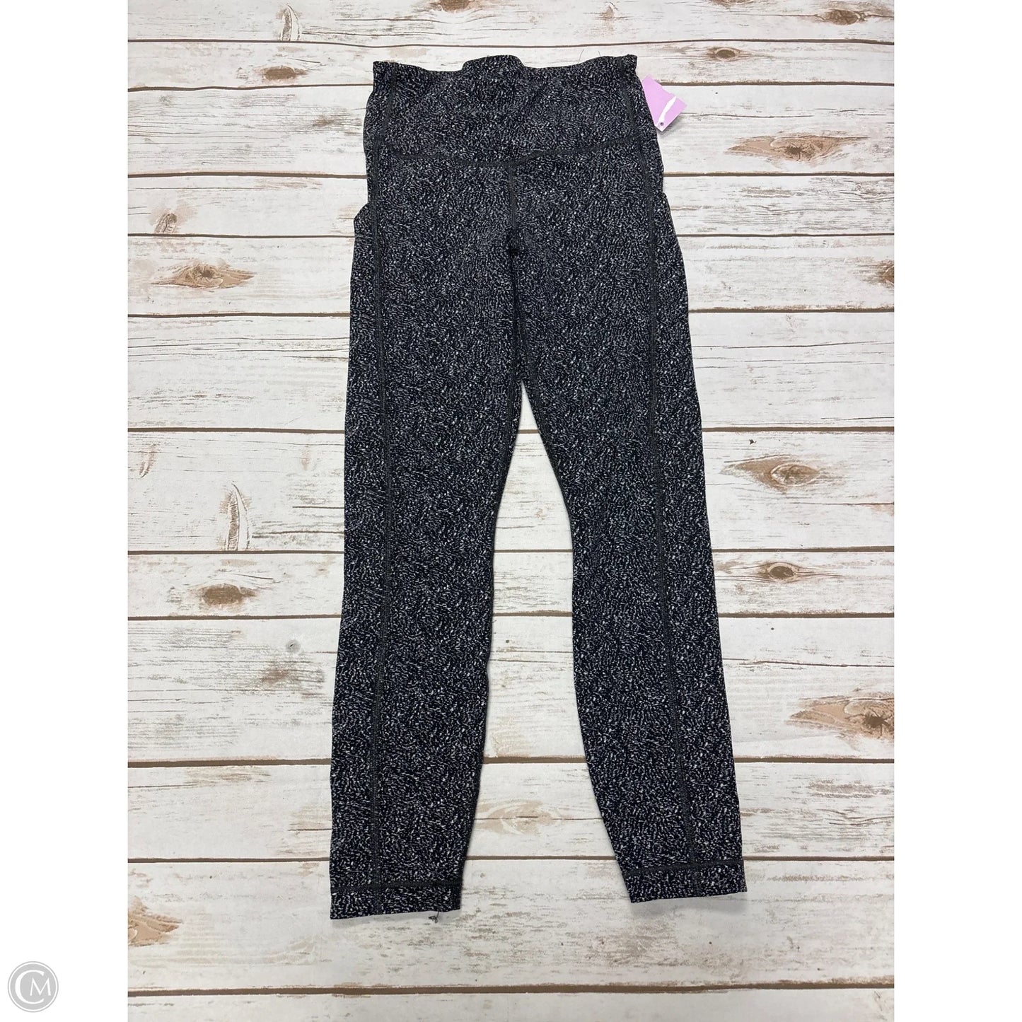 Athletic Leggings By Athleta In Black & White, Size: Xs