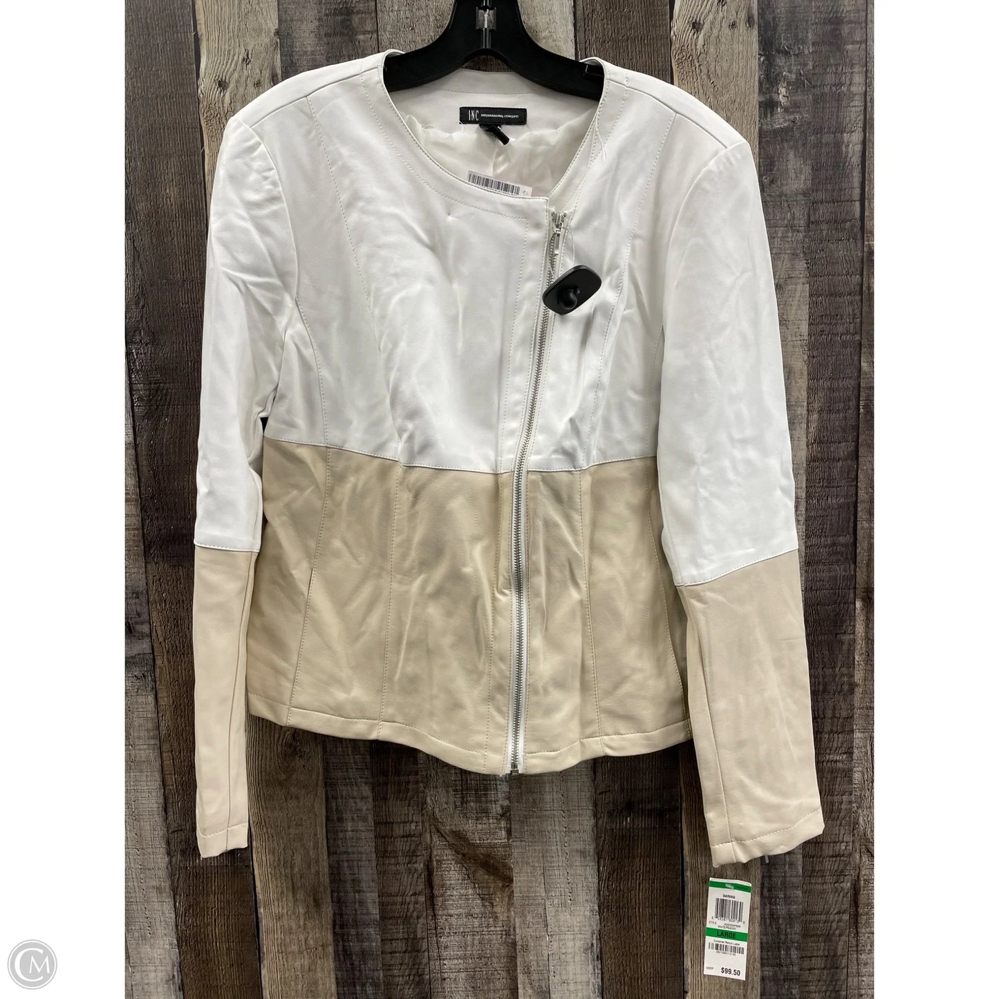 Jacket Moto By Inc In Multi-colored, Size: L