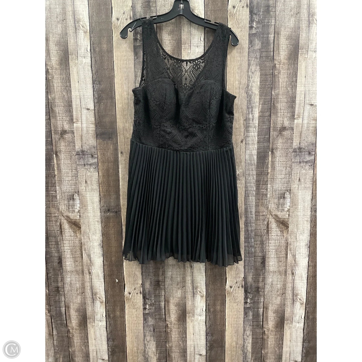 Dress Party Short By Trixxi In Black, Size: 14