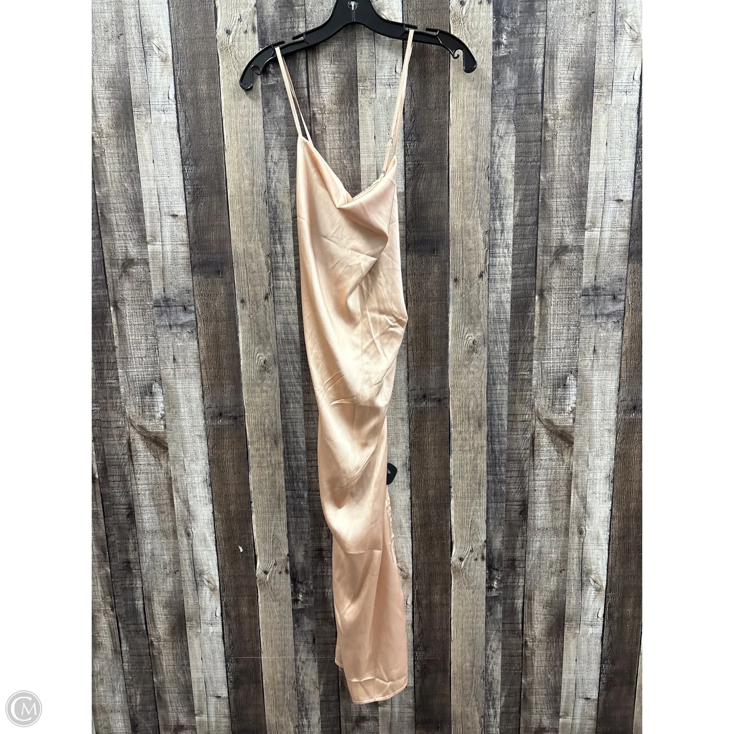 Dress Party Long By Shein In Tan, Size: S