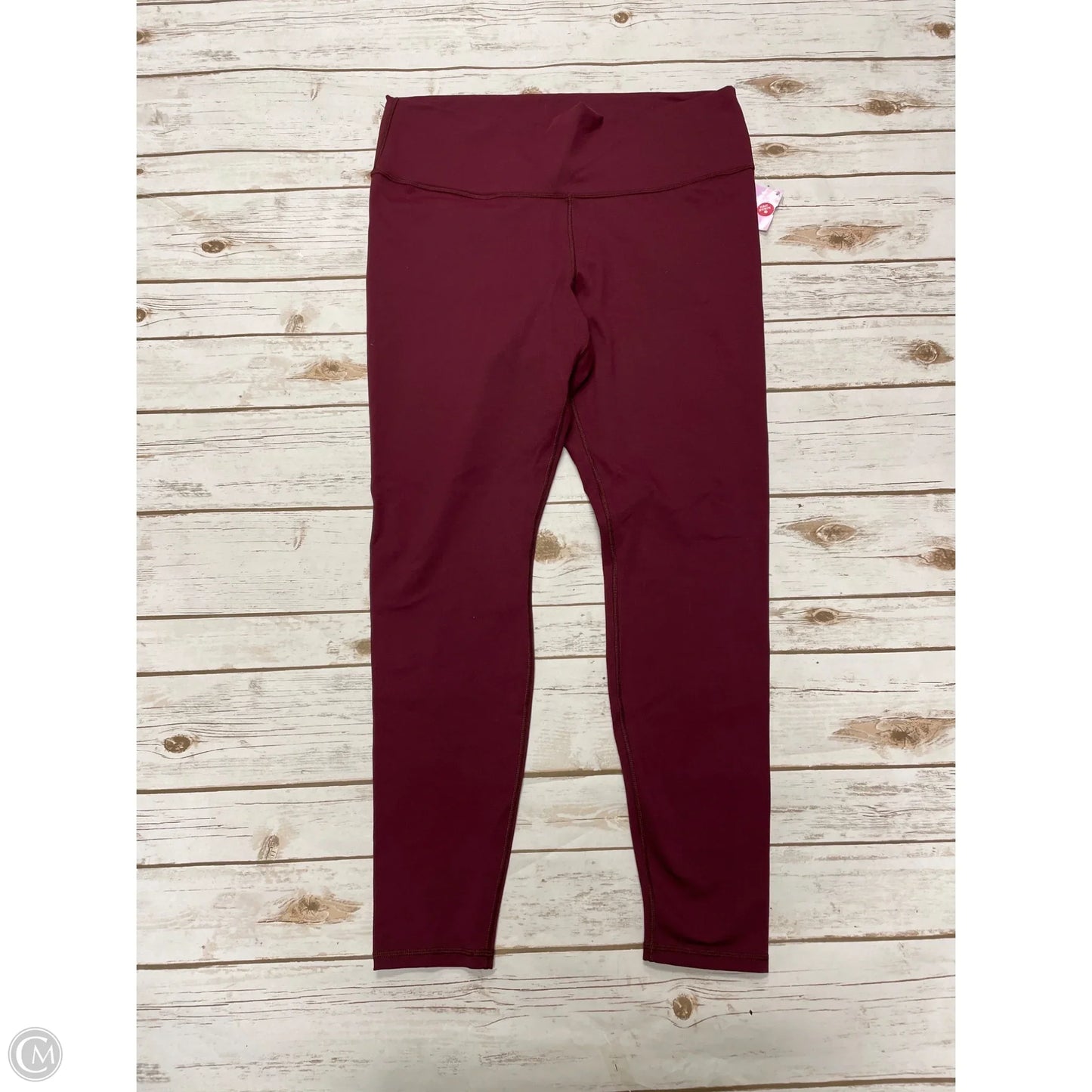Athletic Leggings By Fabletics In Red, Size: Xxl