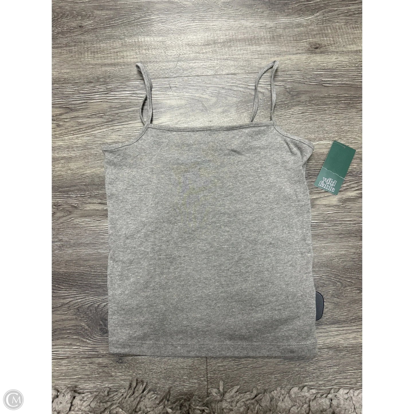 Top Sleeveless Basic By Wild Fable In Grey, Size: M
