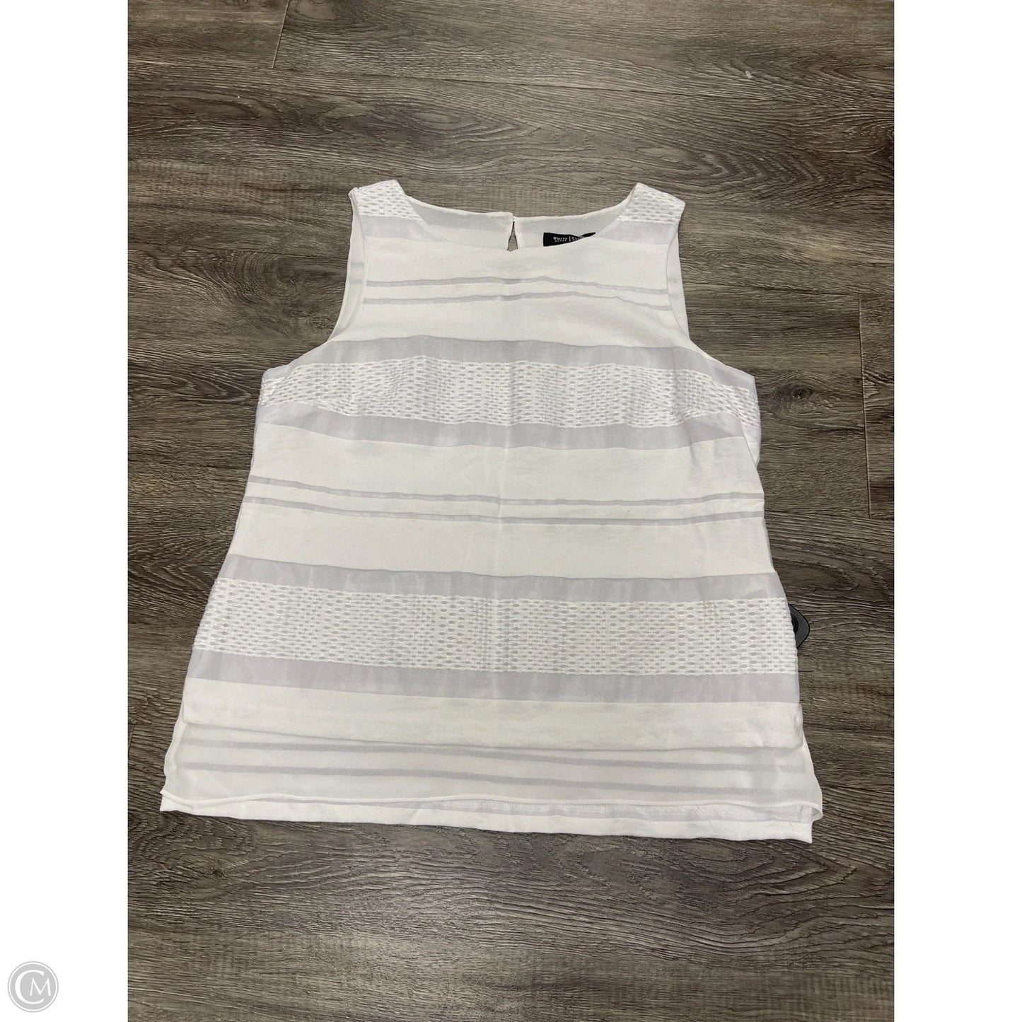 Top Sleeveless By White House Black Market In White, Size: M