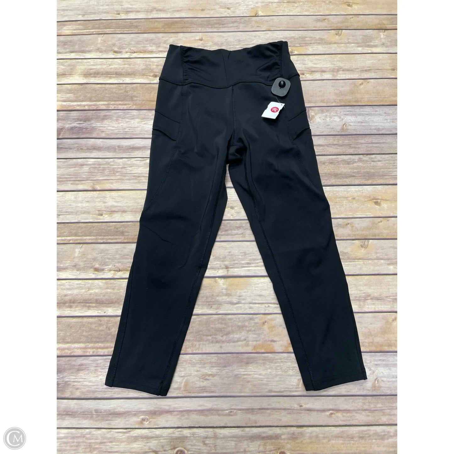 Athletic Leggings By Apana In Black, Size: S